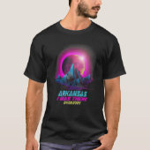 Pastel Goth Vaporwave Total Solar Eclipse 2024 Ark T-Shirt (Vorderseite)