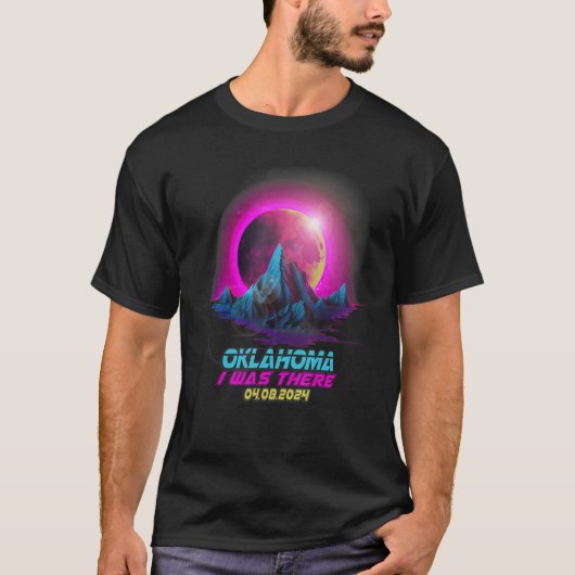 Pastel Goth Vaporwave Total Solar Eclipse T-Shirt (Vorderseite)