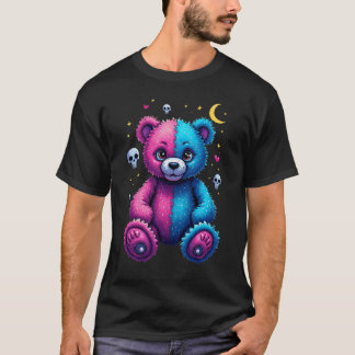 Pastel Goth Voodoo Bear - Creepisches Niedliches H T-Shirt