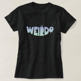 Pastel Goth Weirdo Creep Monster Creepy Letters T-Shirt