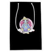 Pastel Goth Whimsigoth Clown Ragdoll Mittlere Geschenktüte (Vorderseite)