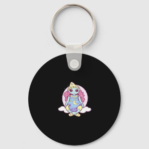 Pastel Goth Whimsigoth Clown Ragdoll Schlüsselanhänger