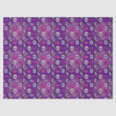 Pastel Goth - Witchy - Lila Halloween Seidenpapier (Vorderseite)