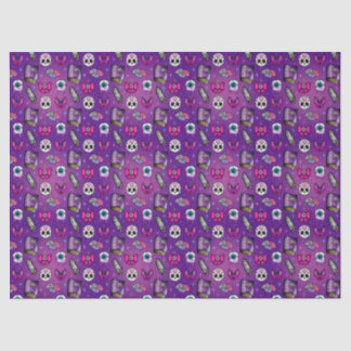Pastel Goth - Witchy - Lila Halloween Seidenpapier