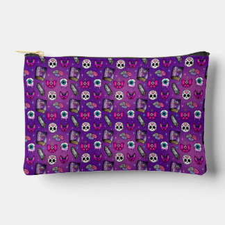 Pastel Goth - Witchy - Lila Halloween Zubehörtasche