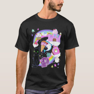Pastel-Goth Yami Kawaii Gruseliger Candy World Men T-Shirt
