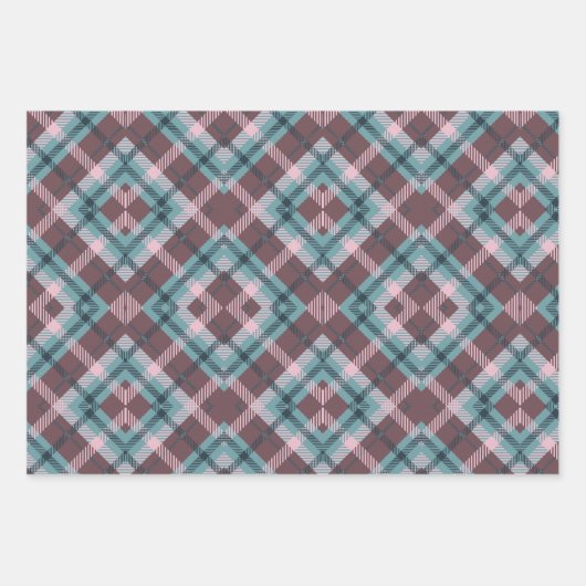 Pastel Gothic Christmas Geschenkpapier Set (Vorderseite)