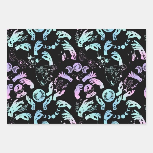 Pastel Gothic Geschenkpapier Set (Vorderseite 2)