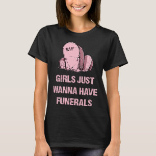 Pastel Gothic Pink Grave for Women Girls T-Shirt