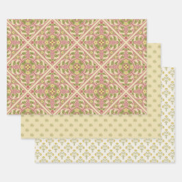 Pastel Gothic Revival Geschenkpapier Set