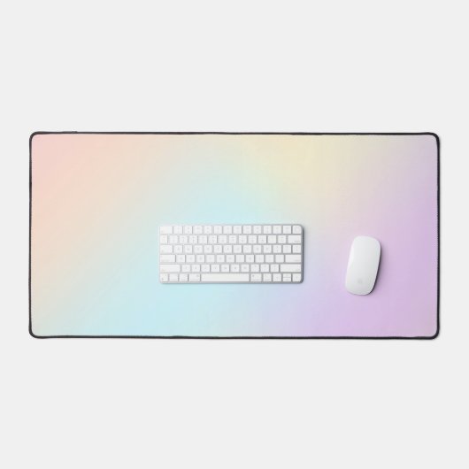 Pastel Gradient Abstrakt Schreibtischunterlage (Tastatur & Maus)