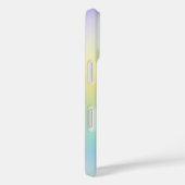 Pastel gradient blue yellow and purple Case-Mate iPhone hülle (Rückseite / Rechts)