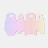 Pastel Gradient Geschenkschachtel (Ungefaltet)