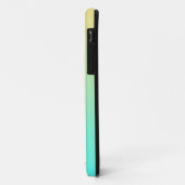 Pastel Gradient Hintergrund Türkis Gelb Case-Mate iPhone Hülle (Hinten/Links)