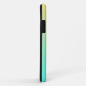 Pastel Gradient Hintergrund Türkis Gelb Case-Mate iPhone Hülle (Hinten/Rechts)