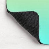 Pastel Gradient Hintergrund Türkis Gelb Mousepad (Ecke)