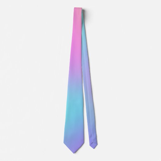Pastel Gradient Krawatte (Vorderseite)