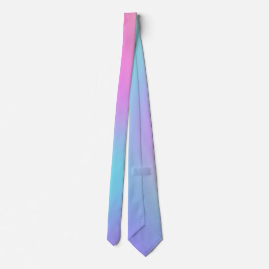 Pastel Gradient Krawatte (Rückseite)