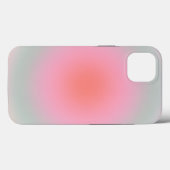 Pastel Gradient Minimalistisch Aura Case-Mate iPhone Hülle (Rückseite (Horizontal))