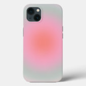 Pastel Gradient Minimalistisch Aura Case-Mate iPhone Hülle (Rückseite)