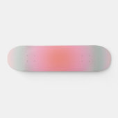Pastel Gradient Minimalistisch Aura Skateboard (Horizontal)