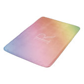 Pastel Gradient mit (oder ohne) Initial Badematte (Schrägansicht)