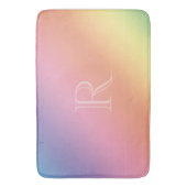 Pastel Gradient mit (oder ohne) Initial Badematte (Vorderseite Vertikal)