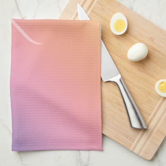 Pastel Gradient mit (oder ohne) Initial Geschirrtuch (Viertel Falte)