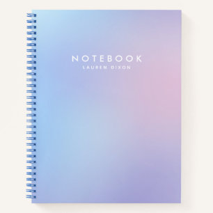 Pastel Gradient-Notebook Notizblock
