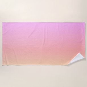 Pastel Gradient Strandtuch