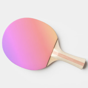 Pastel Gradient Tischtennis Schläger