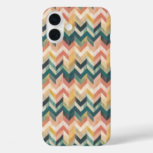 "Pastel Gradient Zickzack Harmony" Case-Mate iPhone Hülle (Rückseite)