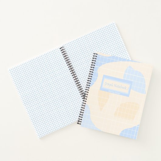 Pastel Graph Paper-Notebook Notizblock (Innenseite)