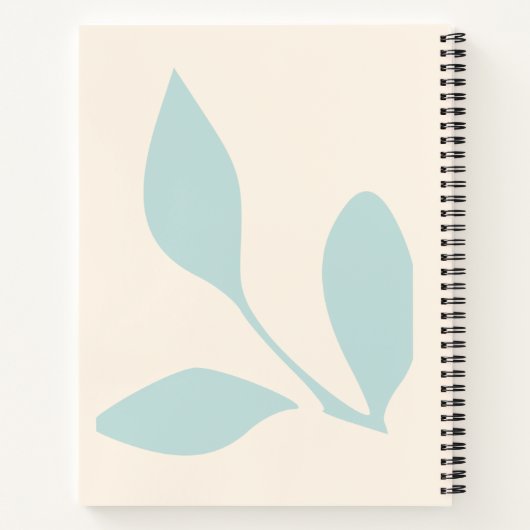 Pastel Graph Paper-Notebook Notizblock (Rückseite)