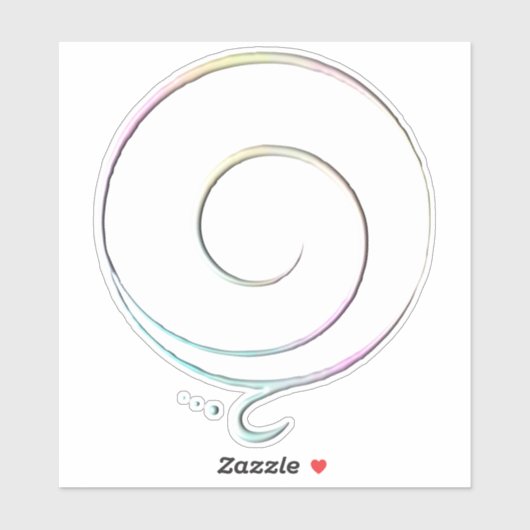 Pastel Gratitude Aufkleber (Blatt)