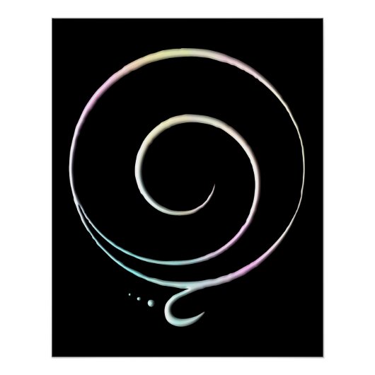 Pastel Gratitude  Poster (Vorderseite)