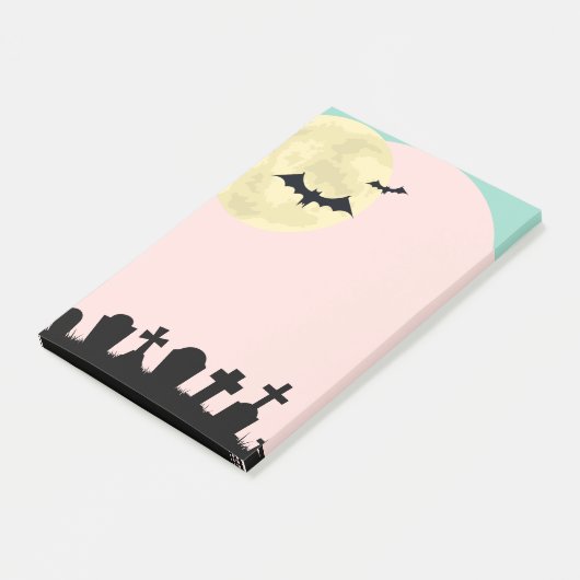 Pastel Graveyard Post-it Klebezettel (angewinkelt)
