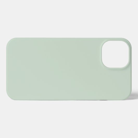 Pastel Gray Phone Case iPhone Hülle (Rückseite (Horizontal))