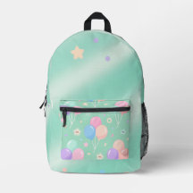 Pastel Green Backpack - Minimalistische ästhetisch