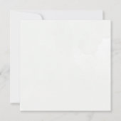 Pastel Green Beige Babydusche Danke Karte (Rückseite)