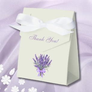 Pastel Green Bow Floral Lavender Brautparty Geschenkschachtel