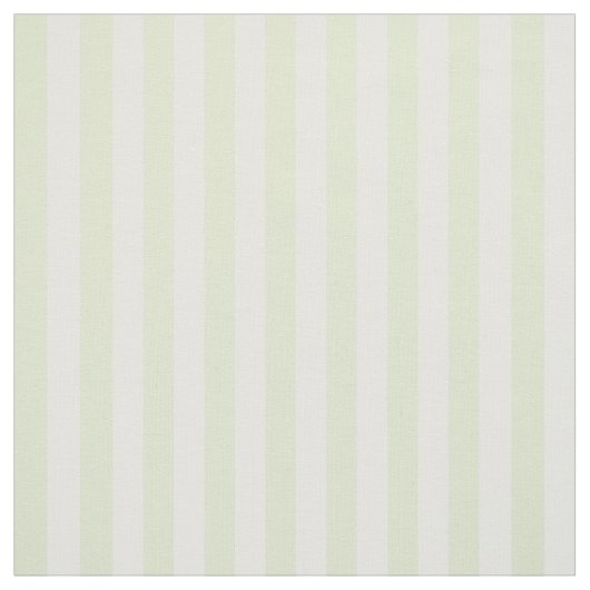 Pastel Green Celery White Strip Stoff (Muster)