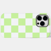 Pastel Green Checkered Gingham Pattern Case-Mate iPhone Hülle (Rückseite (Horizontal))