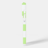 Pastel Green Checkered Gingham Pattern Case-Mate iPhone Hülle (Rückseite / Links)