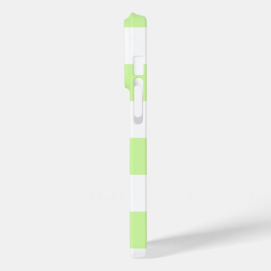 Pastel Green Checkered Gingham Pattern Case-Mate iPhone Hülle (Rückseite / Links)