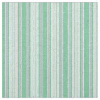 Pastel Green Chevron Stripes Stoff