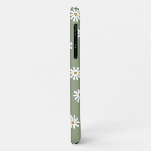 Pastel Green Daisy Blume Case-Mate iPhone Hülle (Hinten/Links)