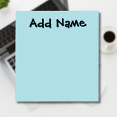 Pastel Green Einzigartige Geschenke für Personalis Notizblock