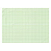 Pastel Green Gingham Pattern Tischdecke (Vorderseite (Horizontal))