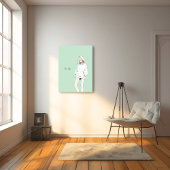 Pastel Green JKのアートパネル|寿司娘 GenerativeAI Leinwanddruck